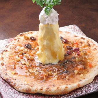 Honey Ice Cream Pizza