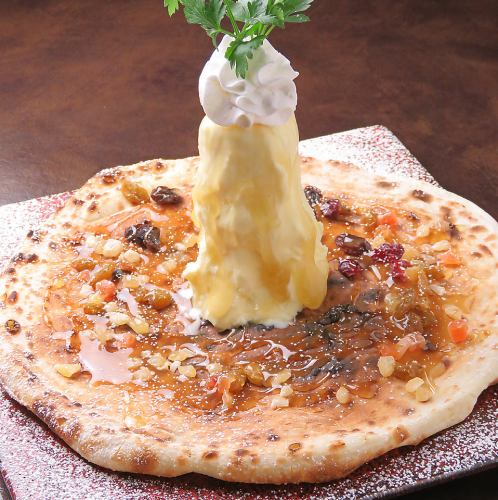 Honey Ice Cream Pizza