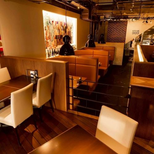 Table seats and sofa seats available