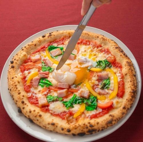 正宗石炉烤披萨！