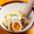 仕上げはお願い!鉢ポテサラ