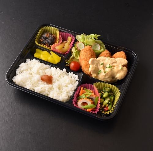 fried oyster bento