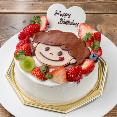 全て自社製造のケーキを