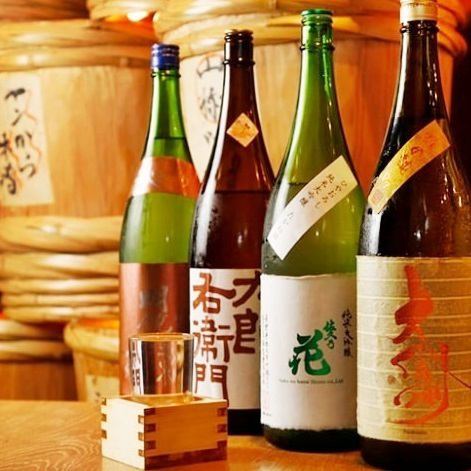 信州地酒と串焼きを個室で堪能