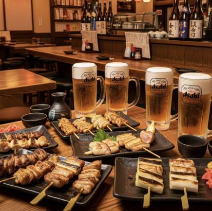 【90分飲み放題付き】夏の浪速宴会新世界コース全７品　クーポン使用で４５００円（税込）！