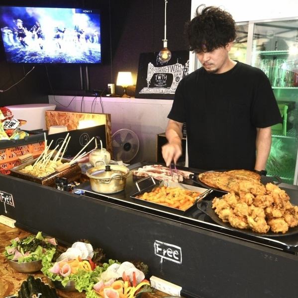 【平日10名~OK】歓送迎会にオススメ!別館を貸し切って気ままに屋台宴会♪サムギョプサル食べ放題★