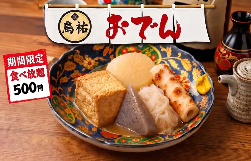 一家日式居酒屋，设有包间，每天中午开始营业。烤鸡串和海鲜都很便宜。可提供最多容纳 40 人的私人包间。
