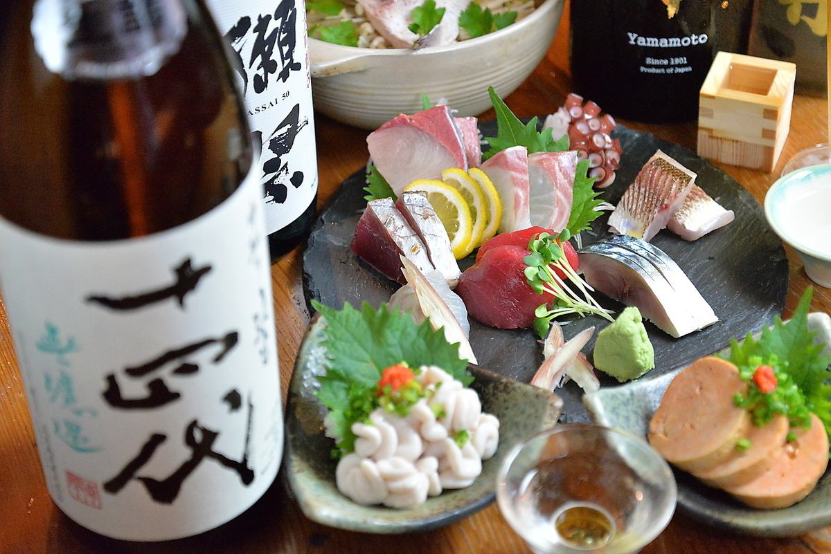 おすすめの日本酒1種類が楽しめる単品飲み放題ございます！