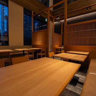 A Japanese space with a calm atmosphere