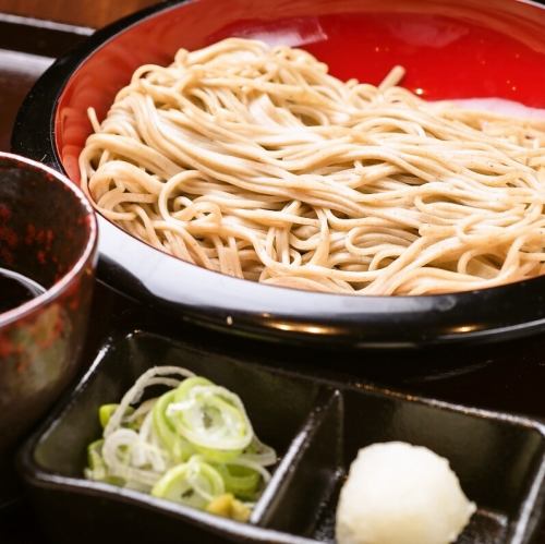 You can taste the special homemade 100% soba noodles!