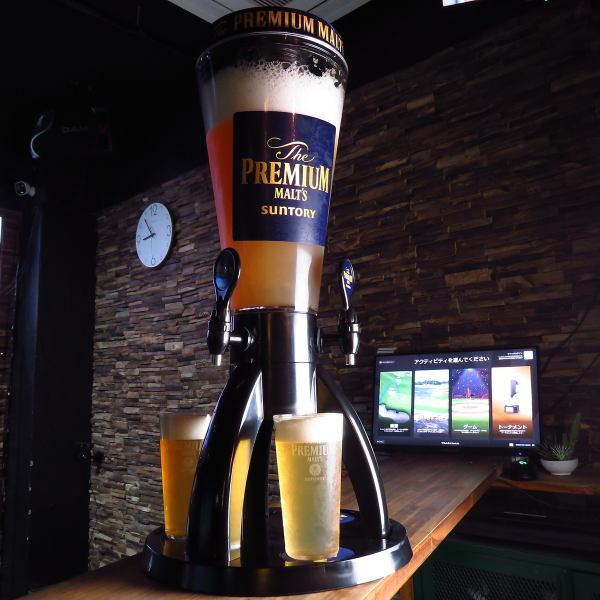 バーならではのおしゃれなお酒もご用意！