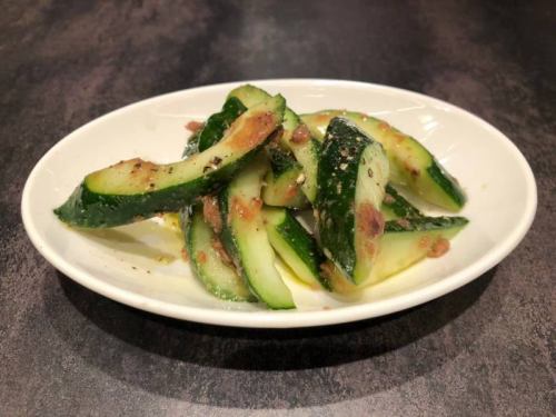 Anchovy cucumber