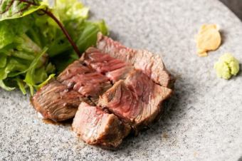 Japanese Black Beef Ichibo Lamp Charcoal Steak (100g)