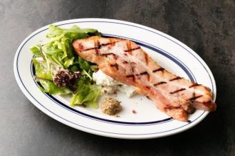 Charcoal-grilled thick-sliced bacon (150g)