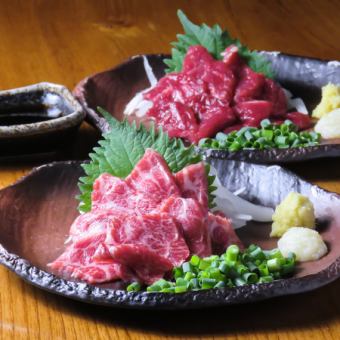 極上　馬刺し　大トロ or 赤身