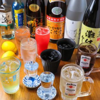 【新登場/当日OK】たき家の単品飲み放題120分飲み放題1500円（Lo.30分前）