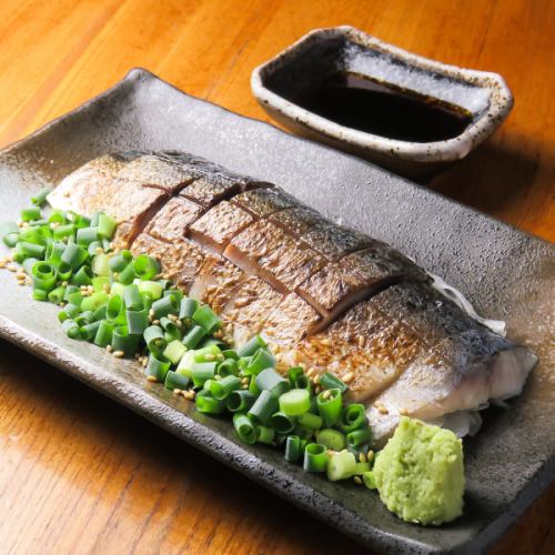 炙りしめさば