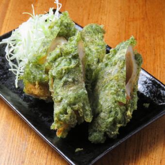 ちくわの磯辺揚げ