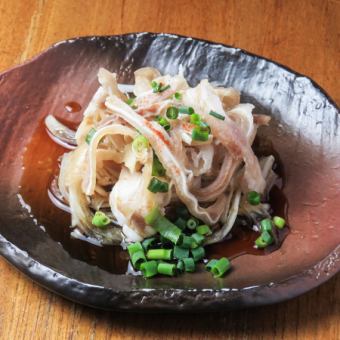 コリコリミミガー（ぽん酢 or 生姜醤油）