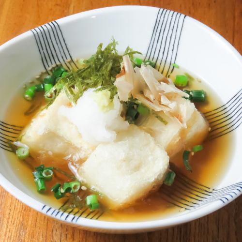 あげだし豆腐