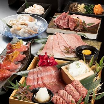 [Hakuri Premium Course] All-you-can-drink included ☆ 10,000 yen course ♪ 14 dishes in total (※ Reservation required 2 days in advance)