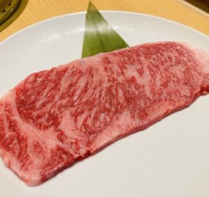 裡肌肉（牛腰肉或肋排）