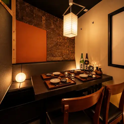 [Perfect for dates and anniversaries] A stylish space with a sophisticated atmosphere.