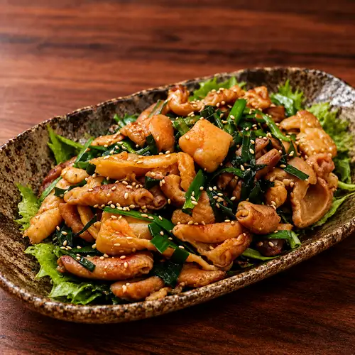 Delicious grilled offal