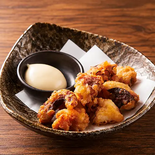 Deep-fried octopus