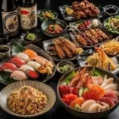 ●驚愕●3h全150種 当店の豪華料理がずらり！ほぼ全品食べ飲み放題4980円⇒3980円