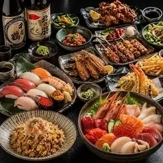 ●驚愕●3h全150種 当店の豪華料理がずらり！ほぼ全品食べ飲み放題4980円⇒3980円