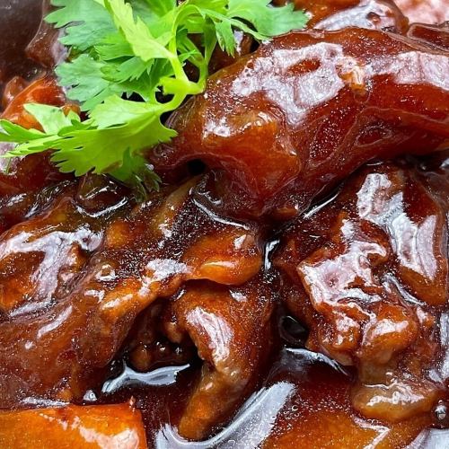 Wagyu Beef Tendon Stewed in Soy Sauce