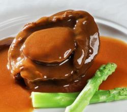 Abalone boiled in sweet soy sauce