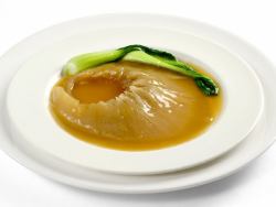 Braised shark fin with sweet soy sauce