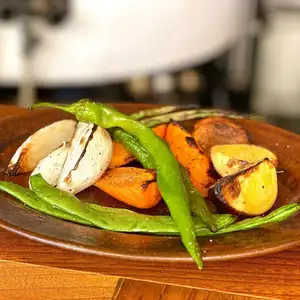無農薬野菜の窯焼き