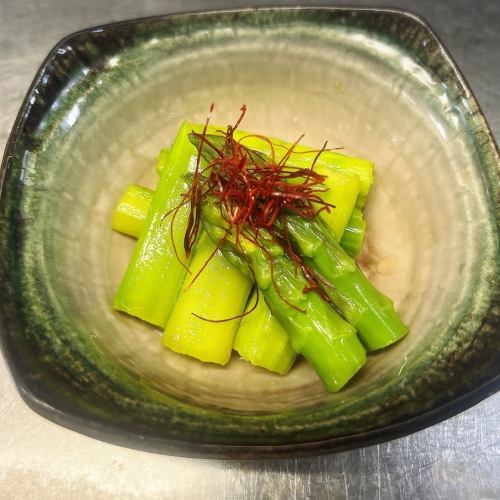 アスパラのお浸し