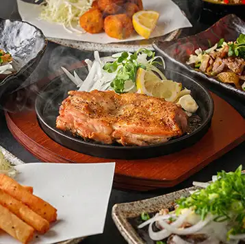 希少な宮崎地頭鶏を使用した宮崎料理の数々