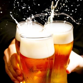 単品飲み放題＜永久生ビール付き＞120分2900円(税込)