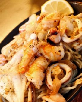 海鮮塩焼きそば