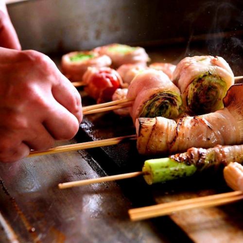 肉巻きアスパラ/肉巻きオクラ/肉巻き大葉チーズ