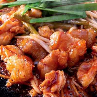 当店の名物！鉄板料理の数々…