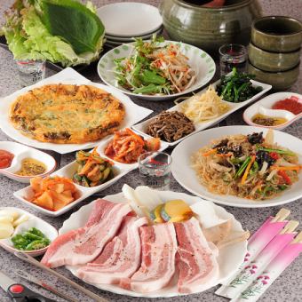 ◆サムギョプサルコース◆4000円