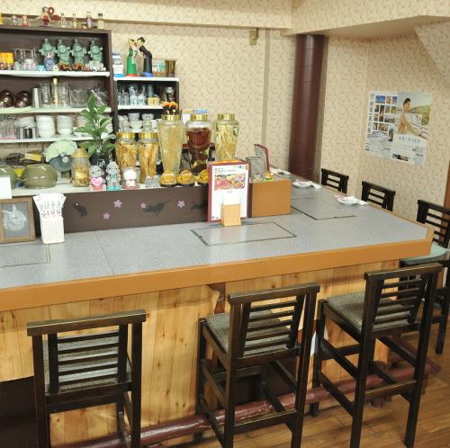 1人から楽しめるカウンター