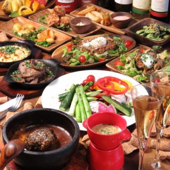 Year-end party 10-course meal with Angus steak and 3 hours of all-you-can-drink with draft beer 7,000 yen