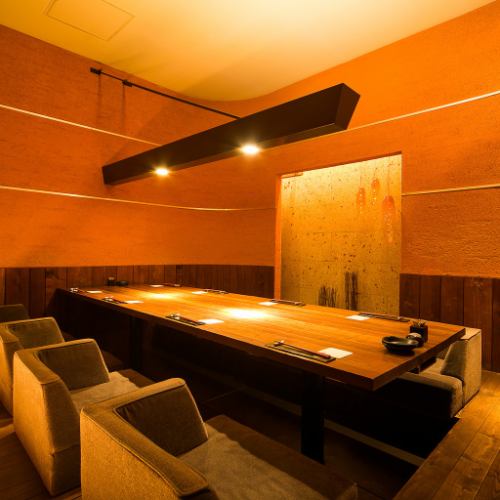 Completely equipped with a private room with a sunken kotatsu!