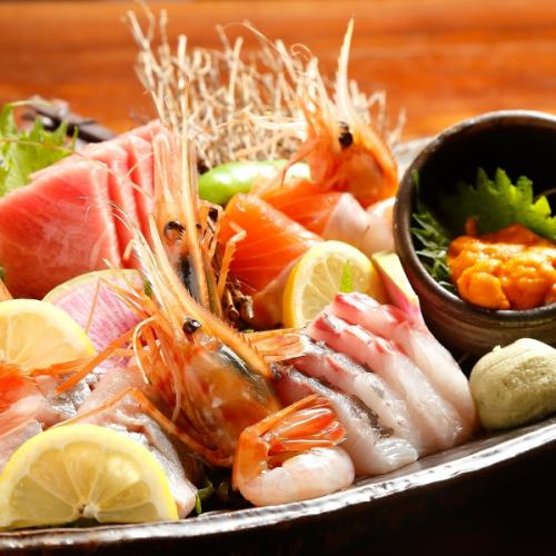 Assortment of five kinds of sashimi (for one person)