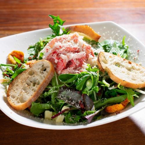 Authentic Crab Caesar Salad