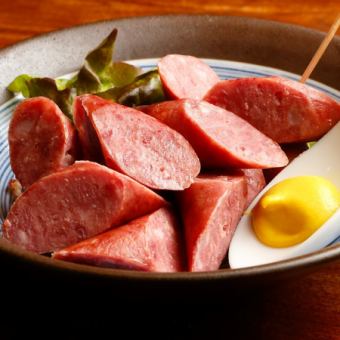 Ezo deer sausage
