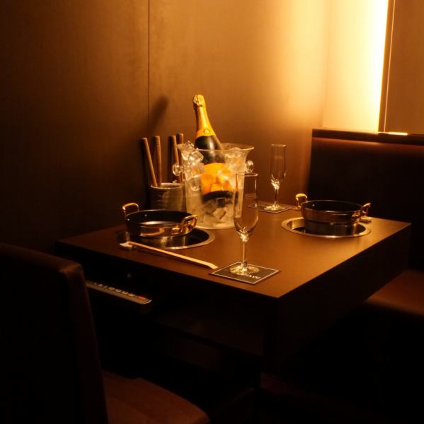 Good location, 3 minutes walk from Roppongi! All seats are private rooms! 2 people ~ can be used ★ The calm atmosphere is ideal for dates, birthdays, anniversaries, etc. 4 people, 6 There are many types of private rooms with seats for 16 people, so you can use it for various purposes.Popular private room seats will be filled up early by reservation, so please contact us as soon as possible ♪