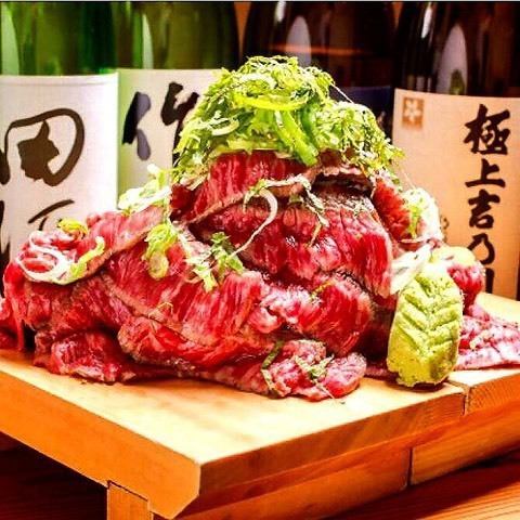 [Includes 3 hours of all-you-can-drink◆11 dishes in total] 7th Anniversary! Hida Beef Zukushi “VIP Meat Course, Hometown of Japanese Cuisine 7,000 yen ⇒ 5,000 yen included